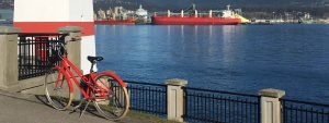 Stanley Park Bike Tour Lighthouse landscape