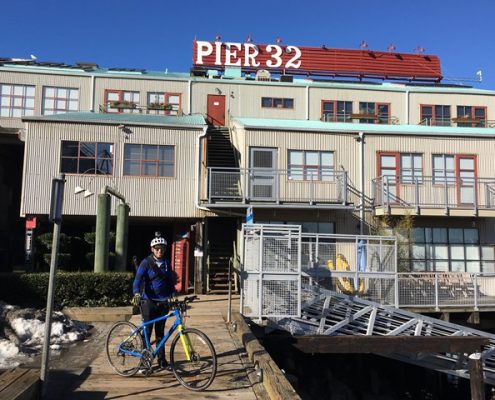Pier 32 yes cycle vancouver bike tour